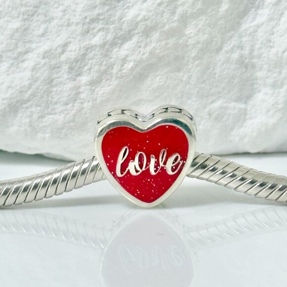 Pandora Jewelry - Pandora S925 Silver Heart Bead Charm